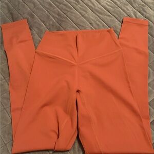 Balance Athletica rust Leggings. Small